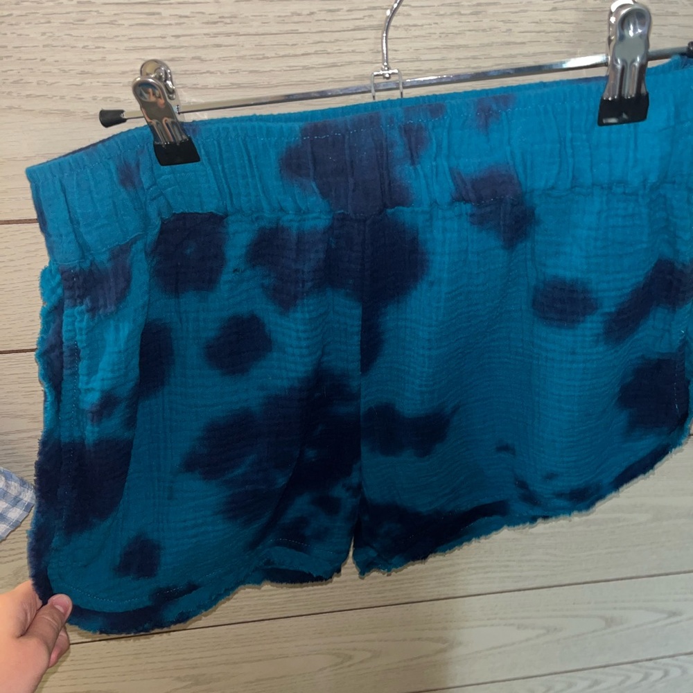 Blue pj shorts